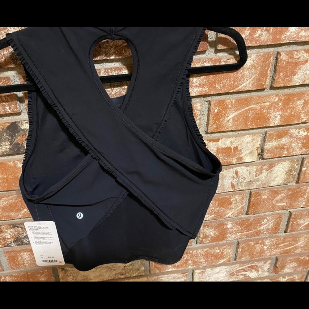 Fast as Light Lululemon tank top